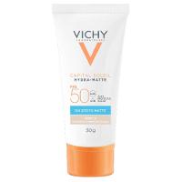 Protetor Solar Facial com Cor Vichy Capital Soleil Hydra-Matte FPS50 - 1