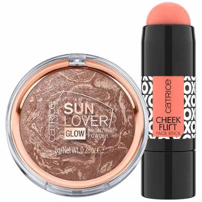 Catrice - Pó Bronzeador + Blush Em Bastão Kit Presenteável
