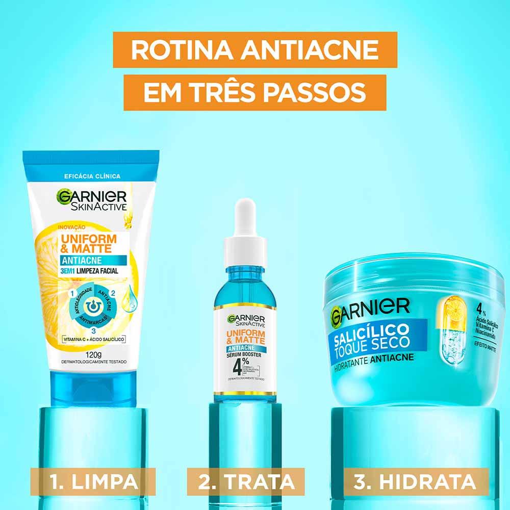Hidratante Facial Garnier Toque Seco Antiacne - 5