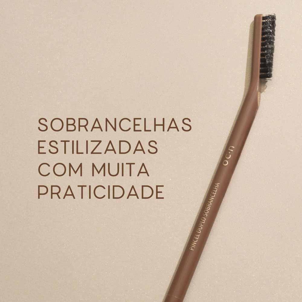 Pincel para Sobrancelhas Nádia Tambasco by Océane - Duo Brow Brush - 3