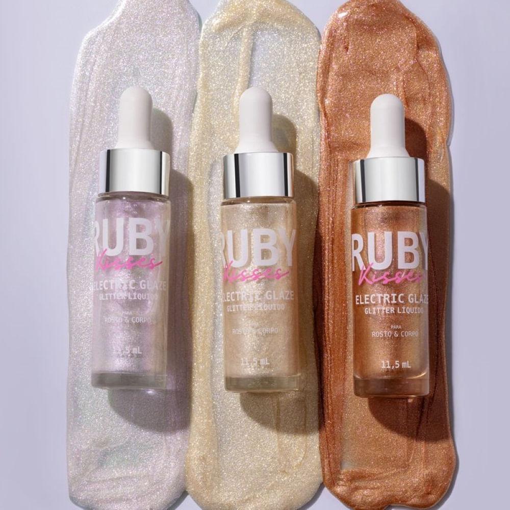 Glitter Líquido Ruby Kisses - Electric Glaze - 4