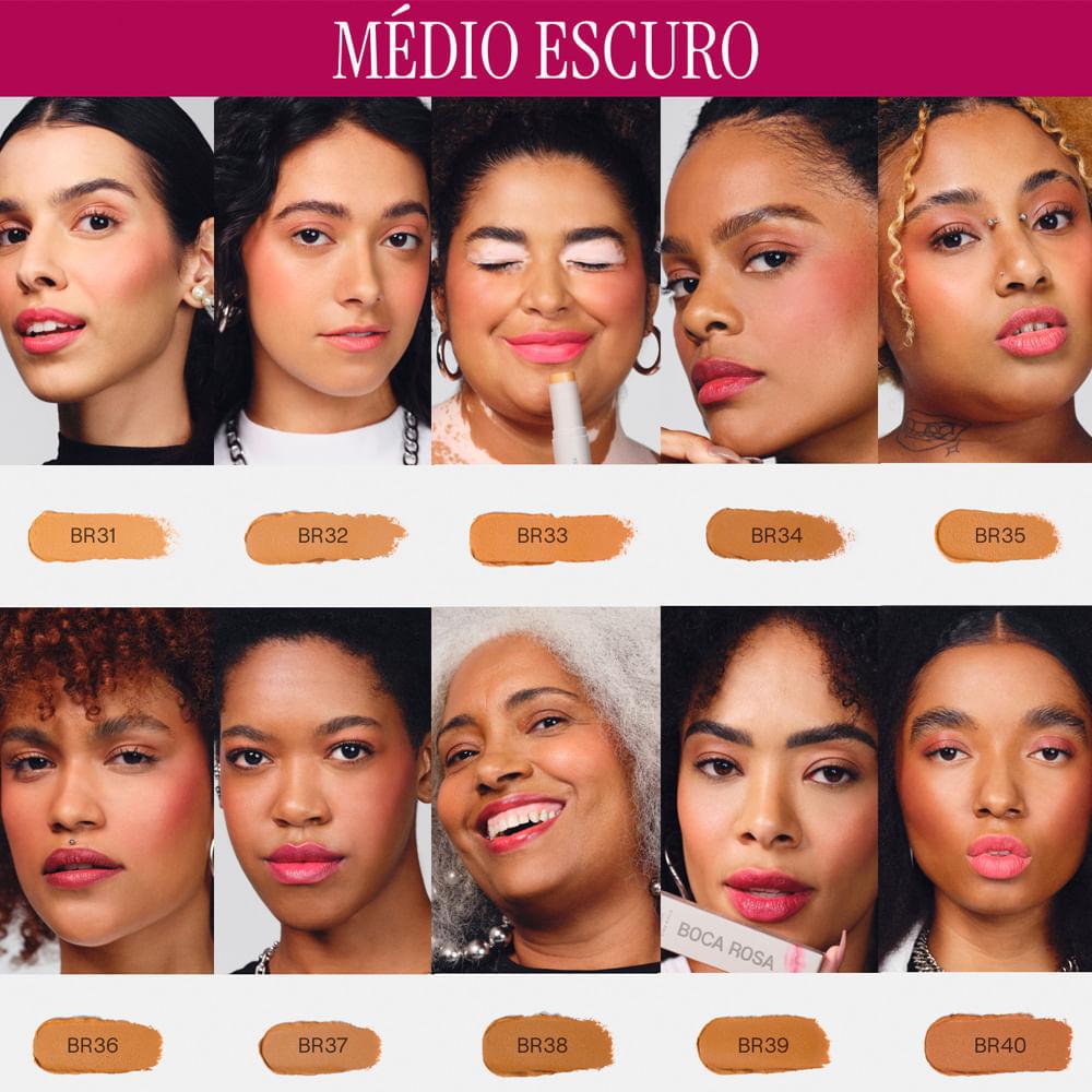 Base Multifuncional Boca Rosa - Stick Pele - 3