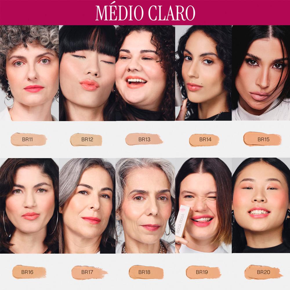 Base Multifuncional Boca Rosa - Stick Pele - 3