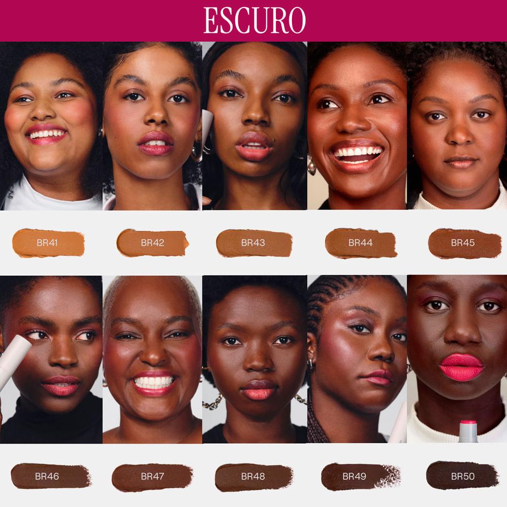 Base Multifuncional Boca Rosa - Stick Pele - 3