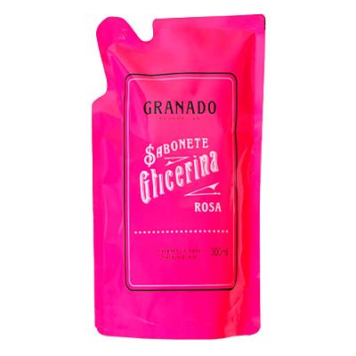 Refil Sabonete Líquido Granado Glicerina Rosa