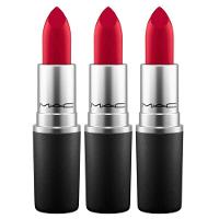 MAC Kit de Maquiagem - 3 Batons Retro Matte Ruby Woo - 1