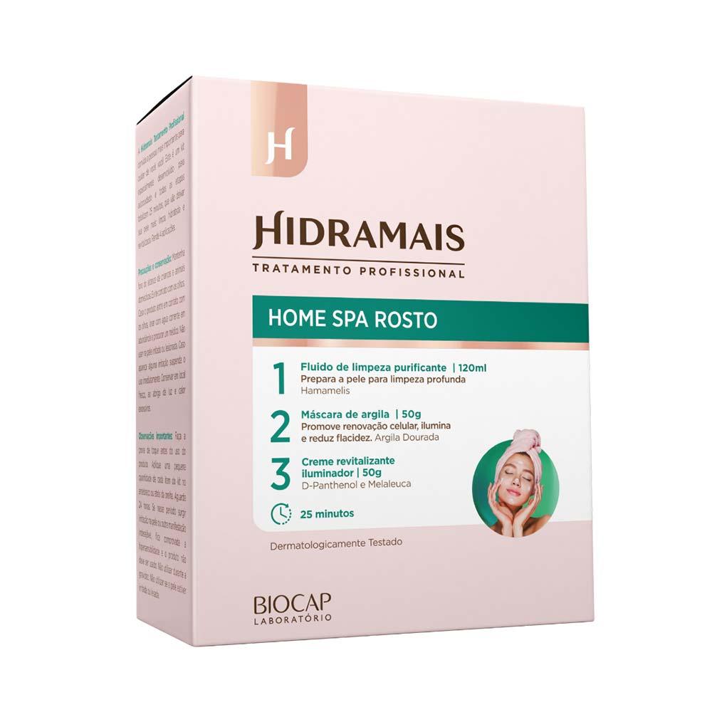Hidramais Home SPA Facial Kit - Tônico + Máscara + Hidratante - 1