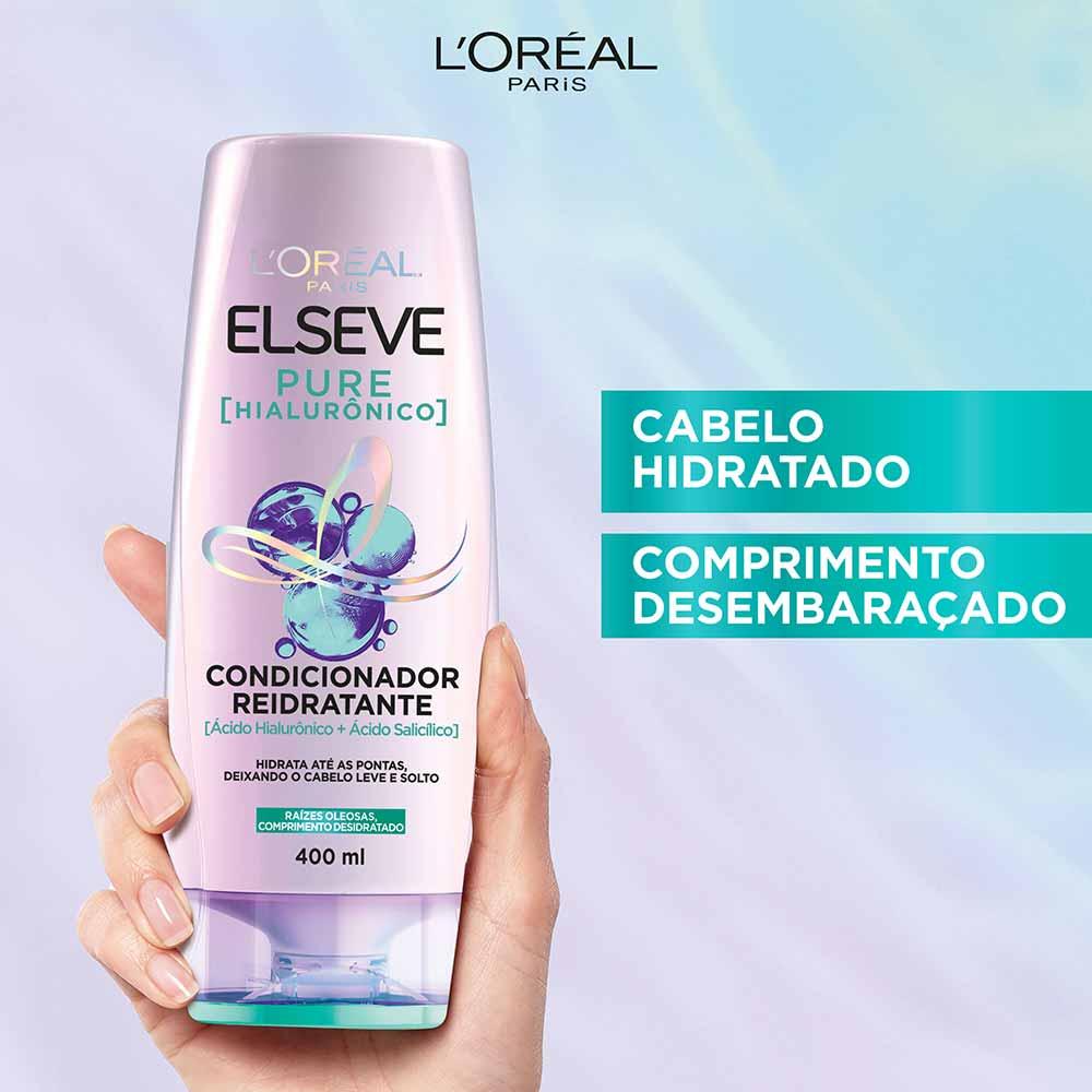 Condicionador L'Oréal Paris Elseve - Pure Hialurônico - 3