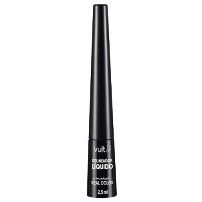 Delineador Líquido Preto Vult
