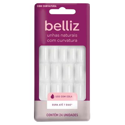 Unhas Postiças Belliz - Com Curvatura