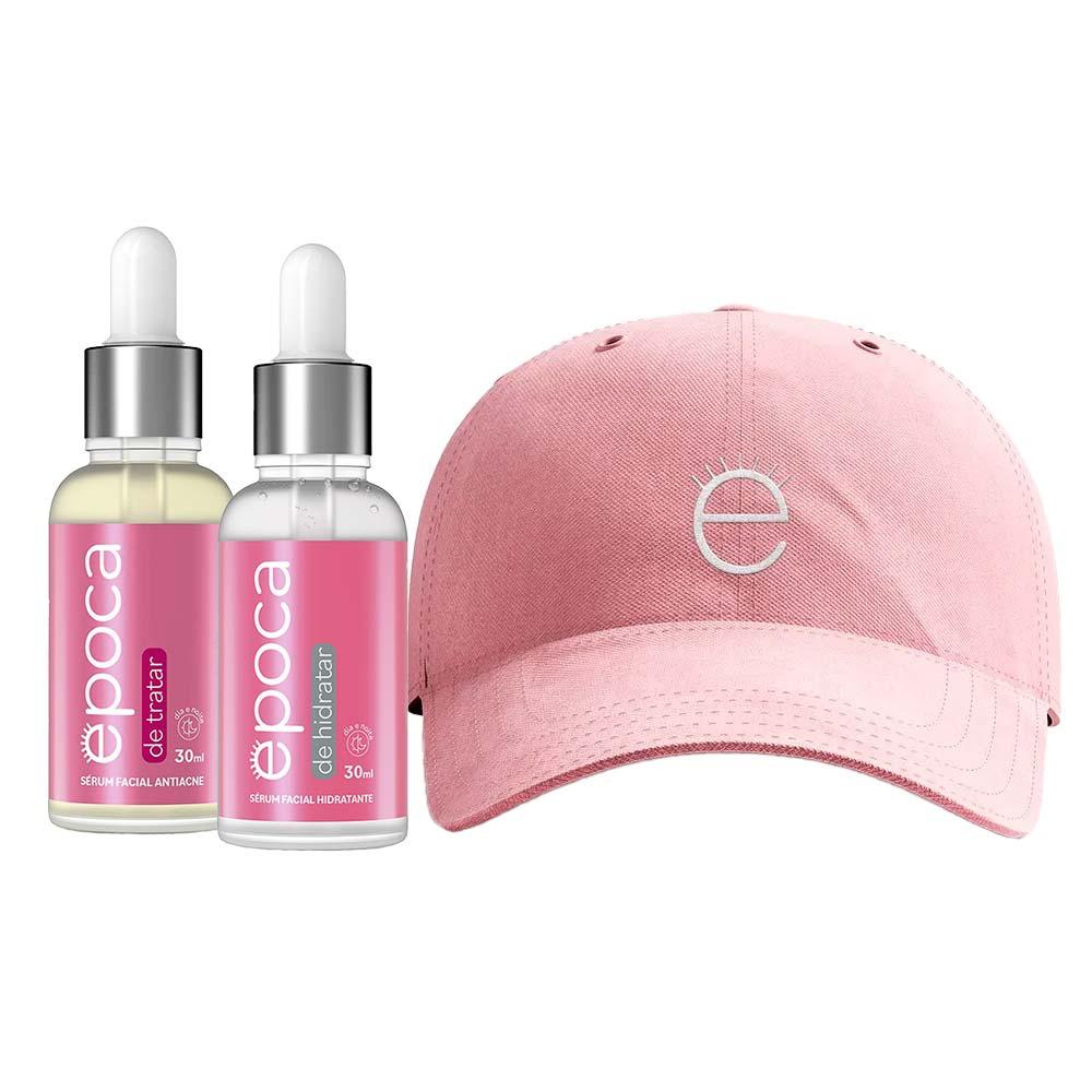 Época by Dermage Kit – Época de Hidratar 30ml + Época de Tratar 30ml + Boné Época Cosméticos - 1