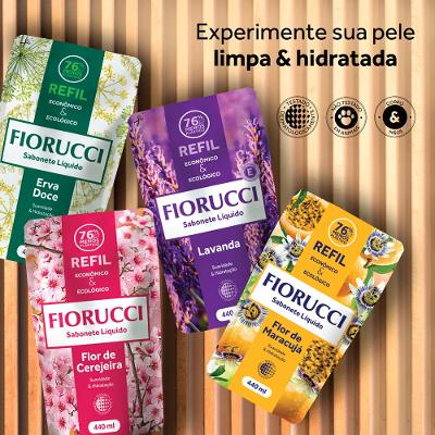 Sabonete Líquido Refil Erva Doce Fiorucci