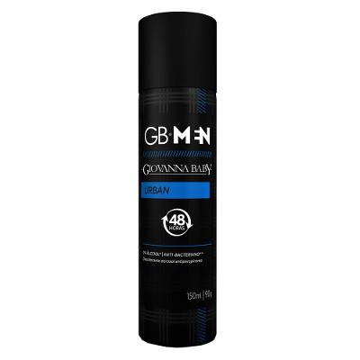 Desodorante Aerosol Giovanna Baby Masculino - GB Men Urban