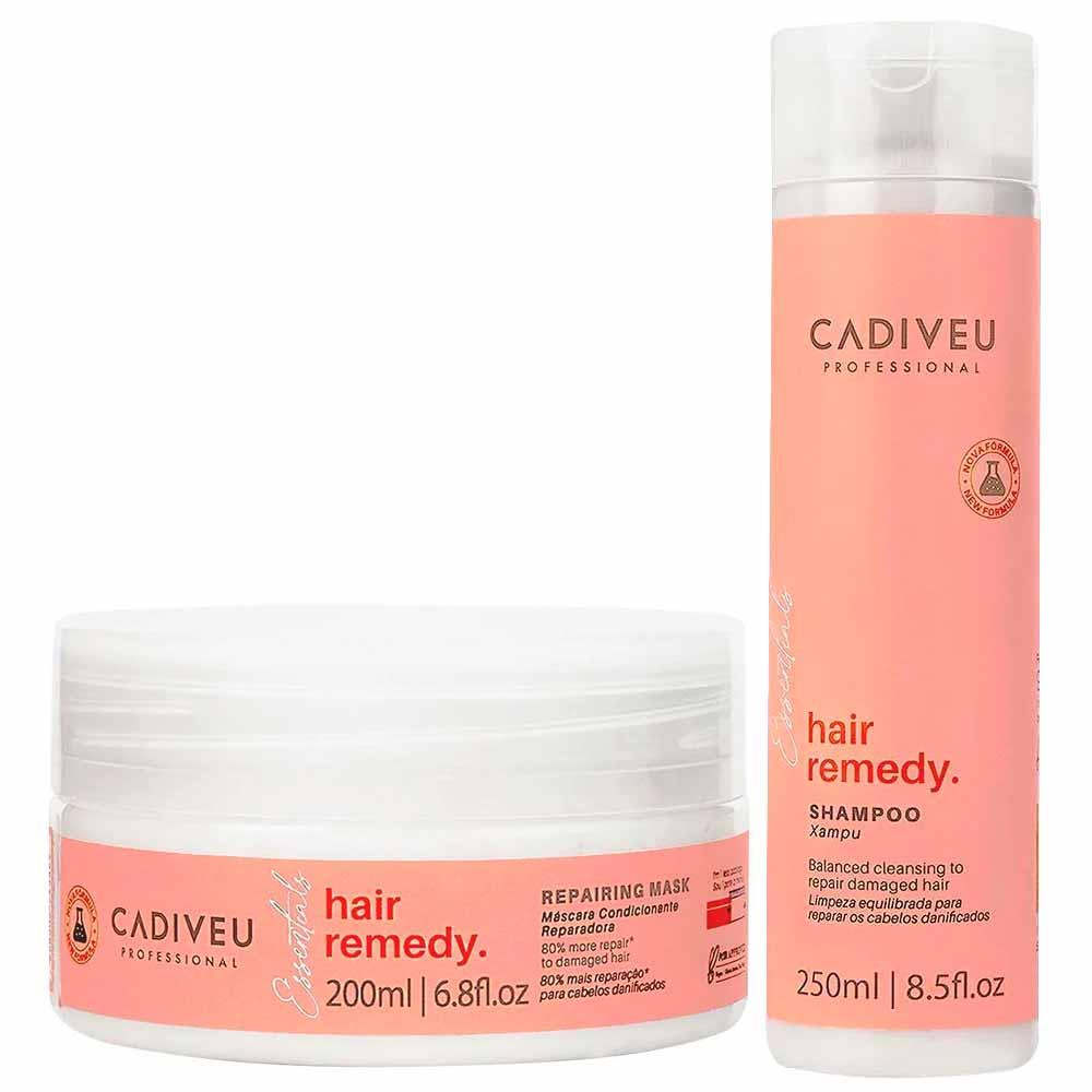 Cadiveu Hair Remedy Kit – Shampoo + Máscara - 1