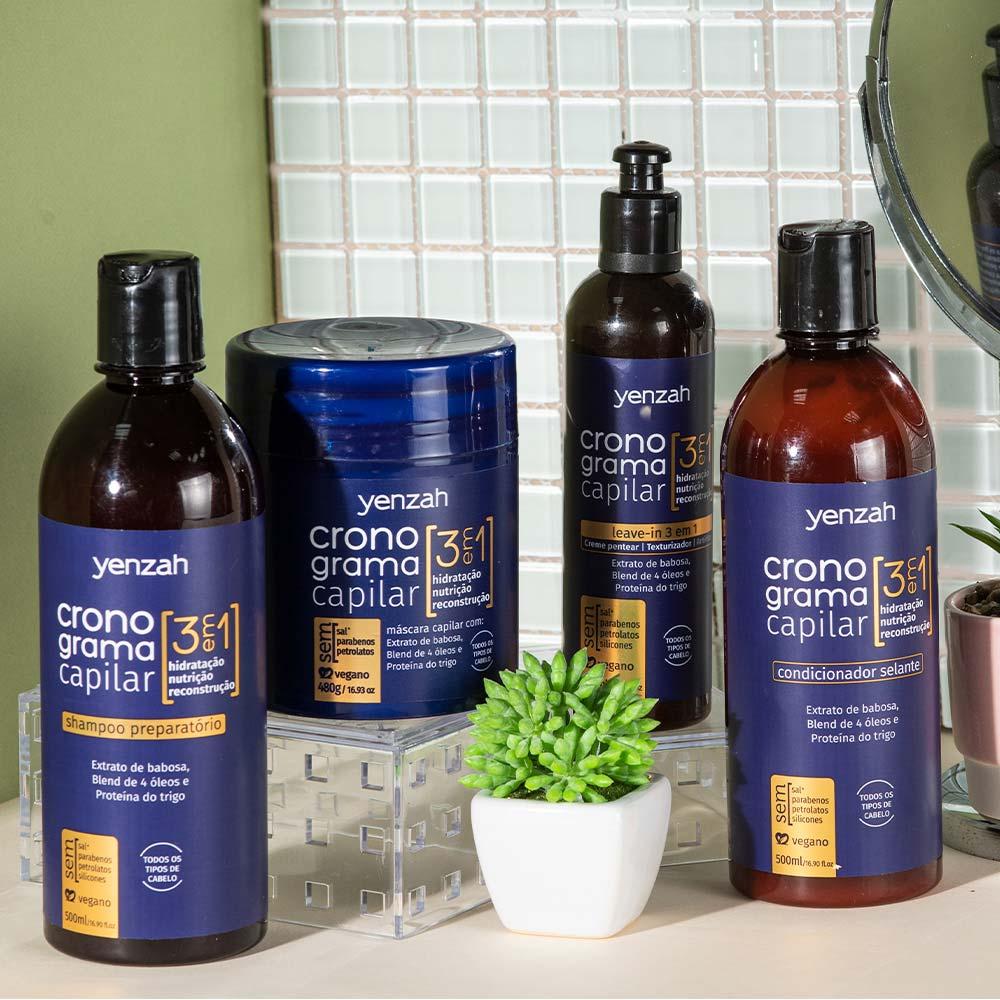 Yenzah Cronograma Capilar 3 Em 1 - Máscara de Tratamento - 3