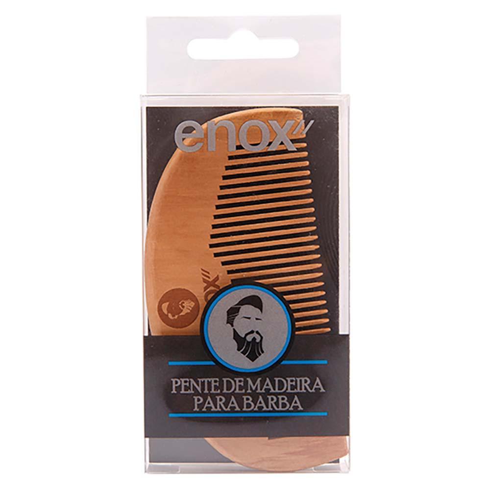 Pente De Madeira Enox Para Barbas - 2