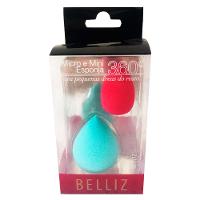 Esponja para Maquiagem Belliz - 360º Micro e Mini - 1