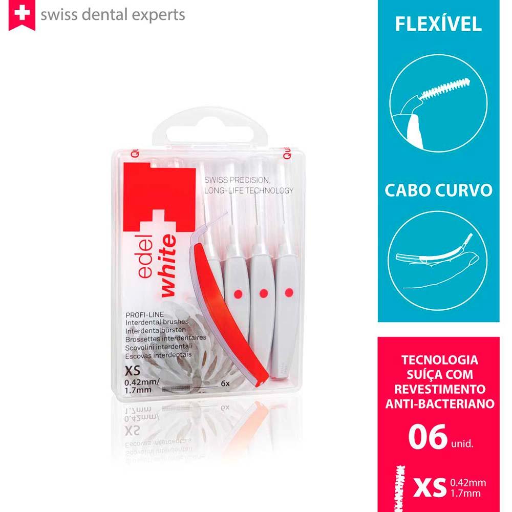 Escova Interdental Edel White - Xs 0,42mm - 2