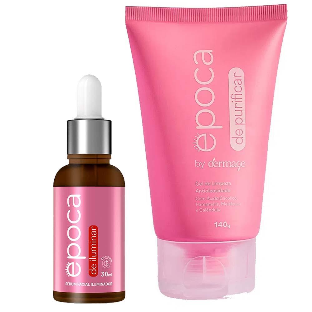 Época by Dermage Kit – Época de Purificar 140g + Época de Iluminar 30ml - 1