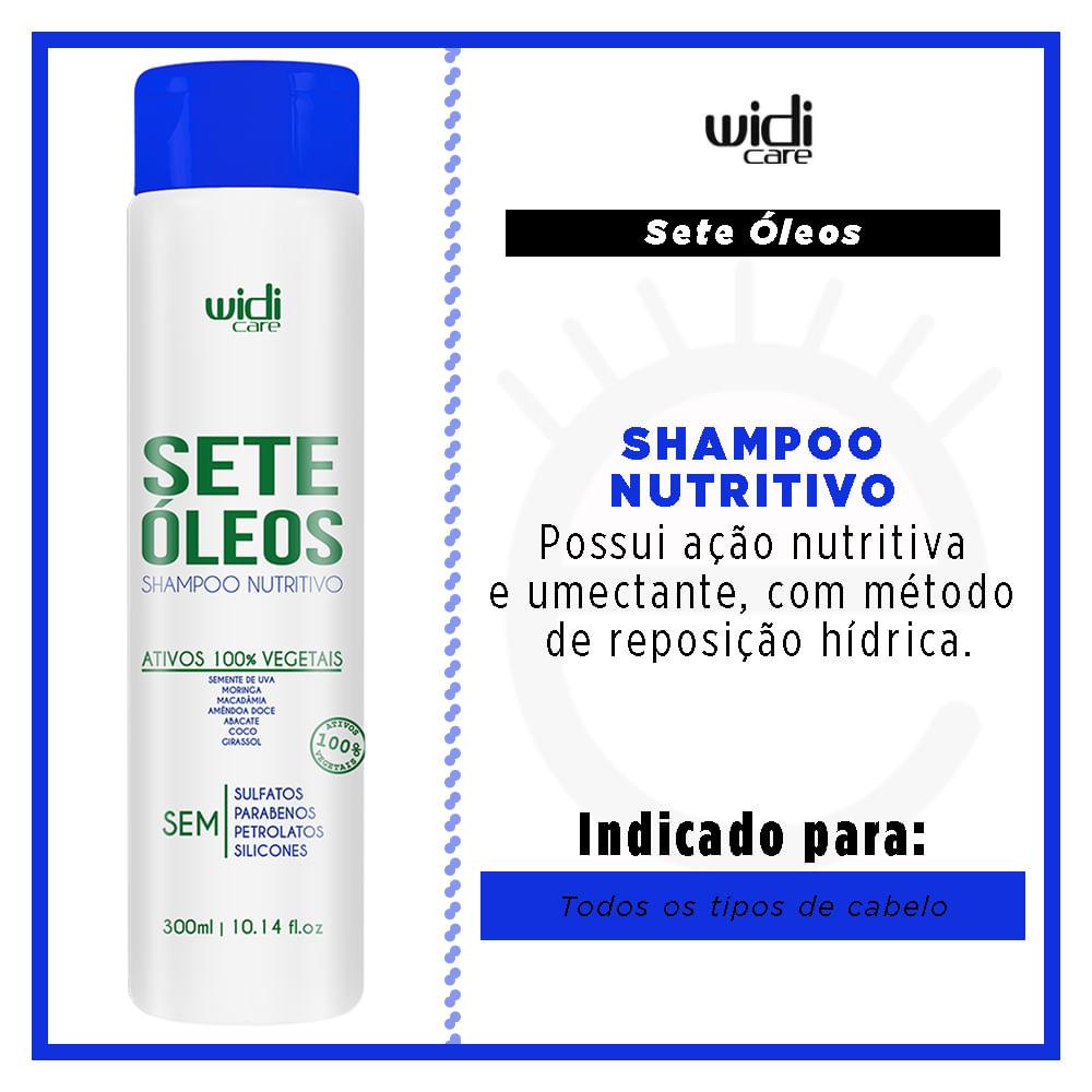 Widi Care Sete Óleos - Shampoo Nutritivo - 2