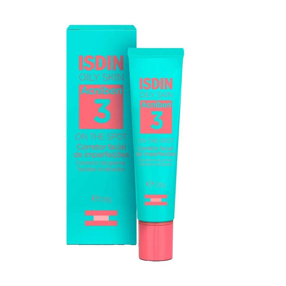 Isdin Acniben Kit - Spray Corporal Antiacne + Gel Secativo para Espinhas - 3