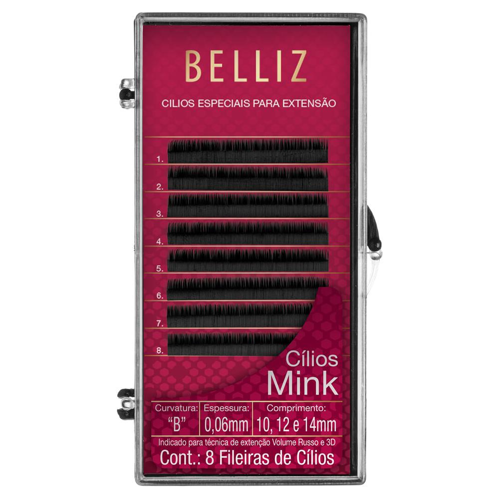 Cílios para Alongamento Belliz - Mink B 006 Mix - 1