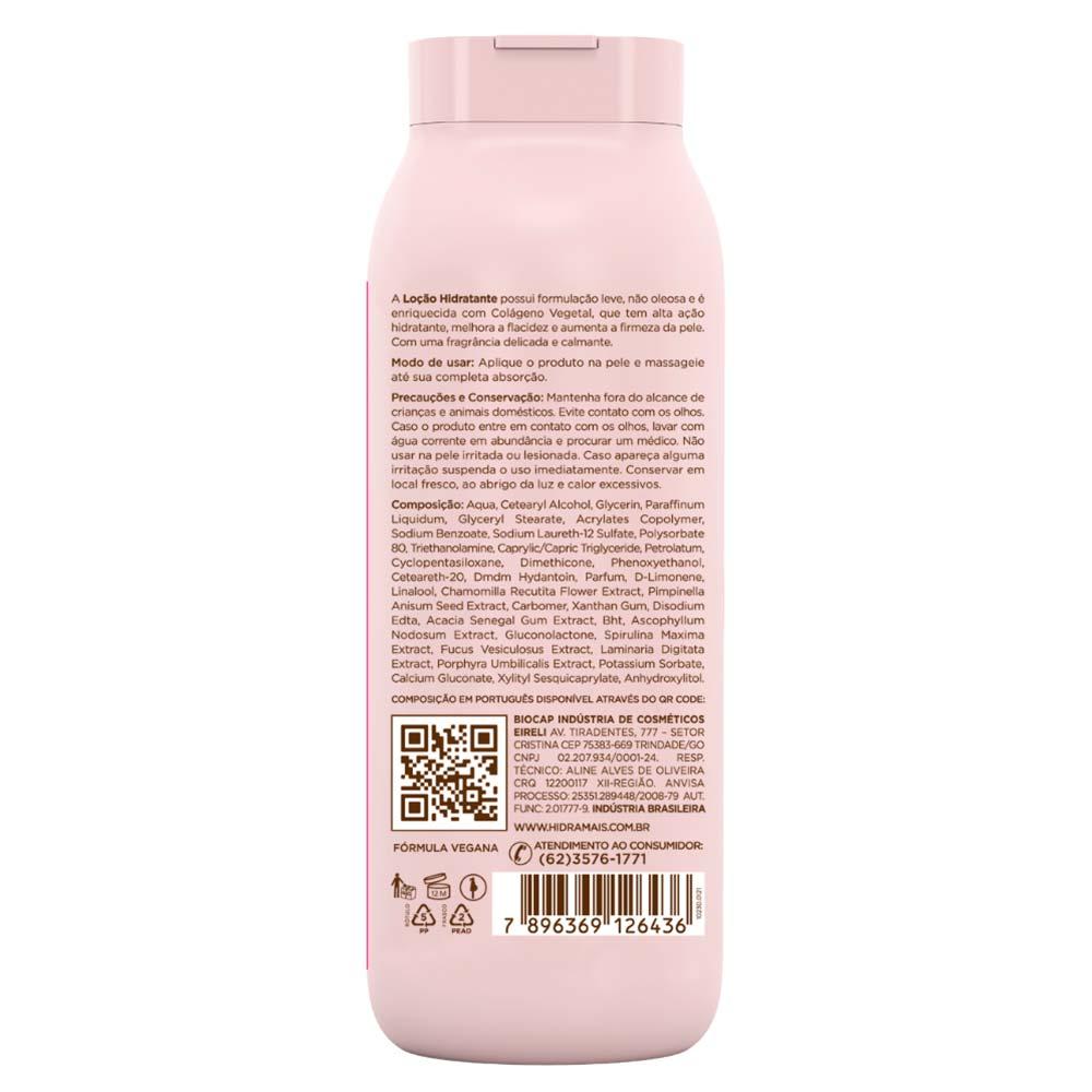 Loção Hidratante Corporal Hidramais - Erva Doce e Camomila - 2