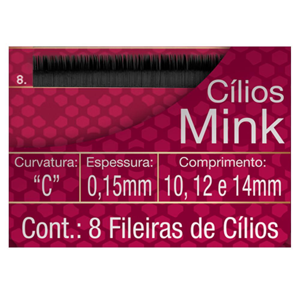 Cílios para Alongamento Belliz - Mink C 015 Mix - 2
