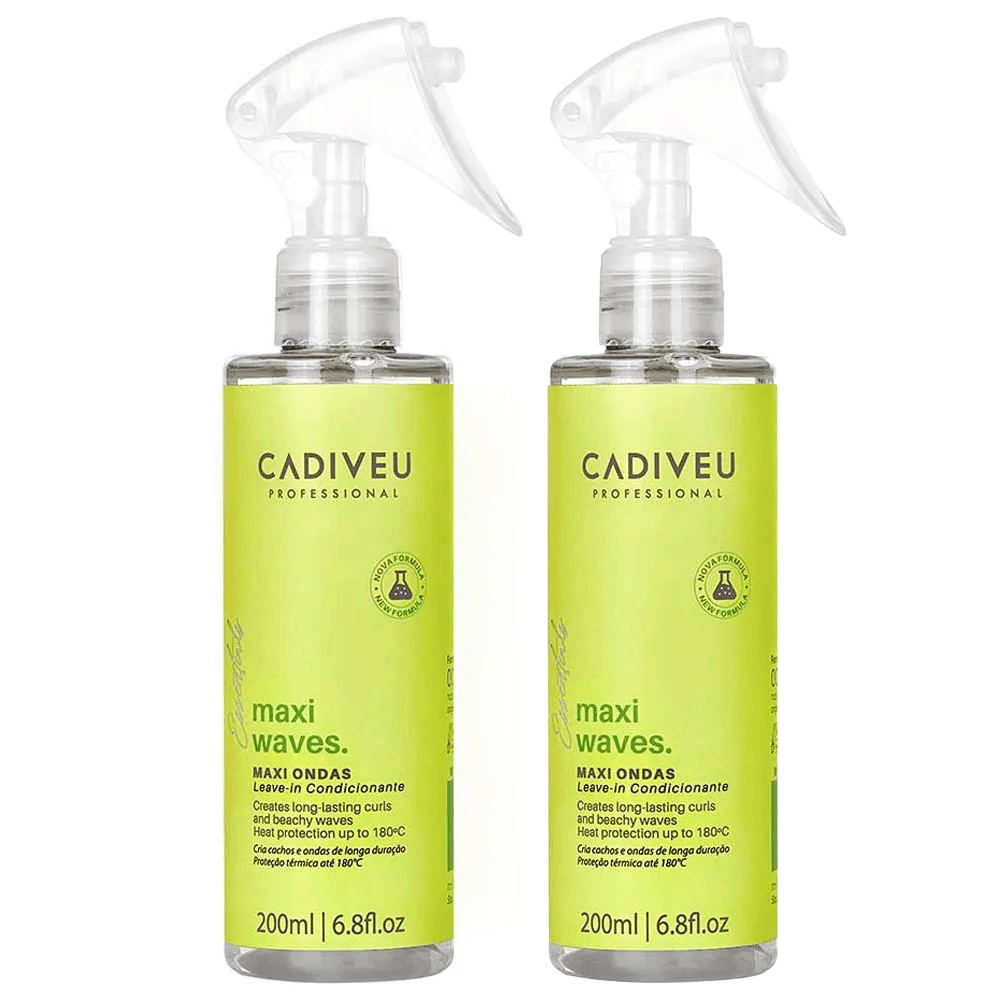 Cadiveu Professional Maxi Ondas Kit – Leave In Essentials com 2 unidades - 1