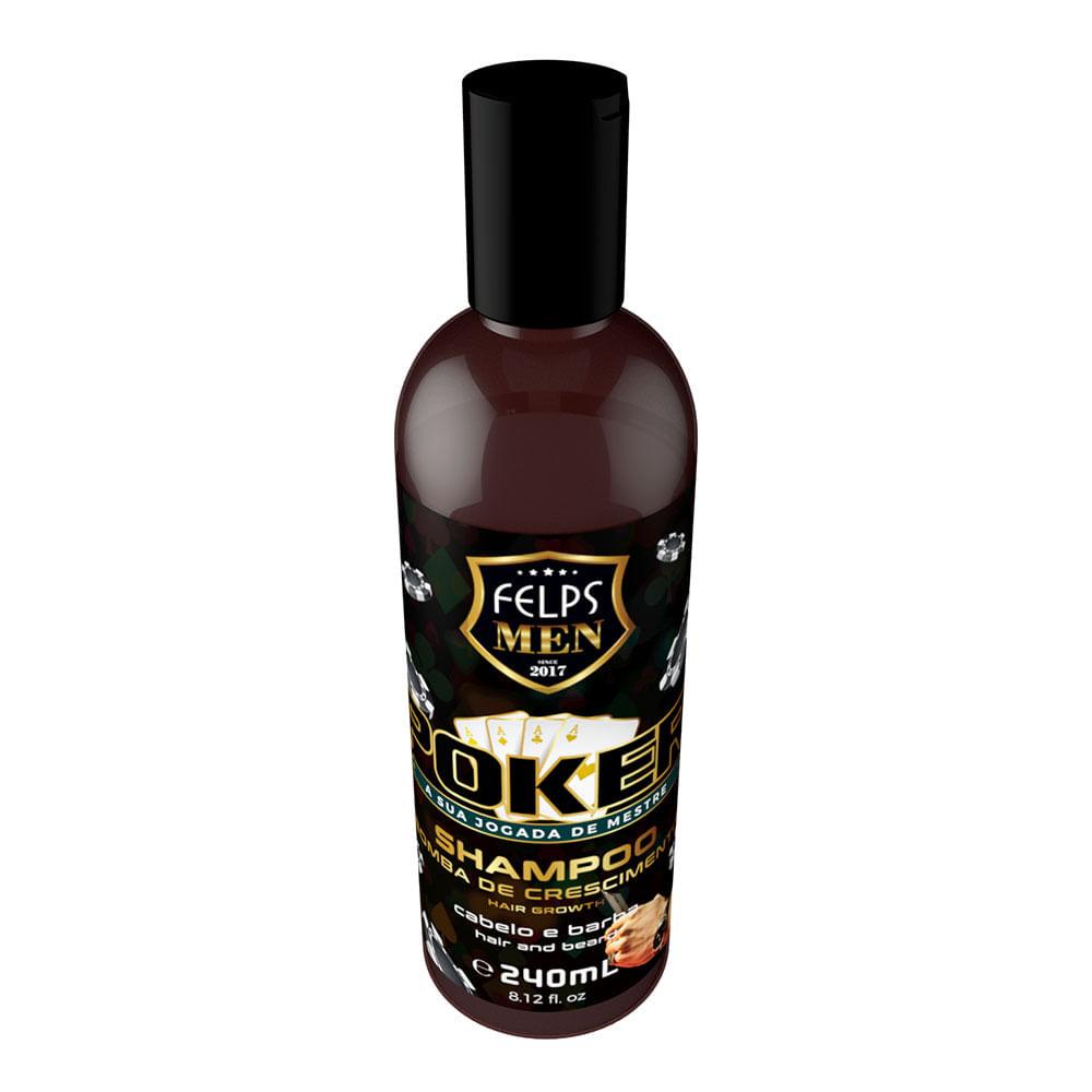 Felps Men Poker Shampoo para Cabelo e Barba - 2