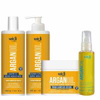 Widi Care Argan Oil Kit – Shampoo + Condicionador + Máscara + Óleo - 1