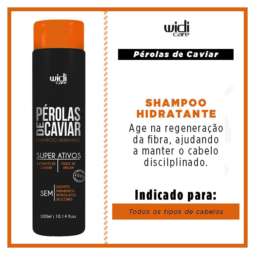 Widi Care Pérolas de Caviar - Shampoo Hidratante - 2