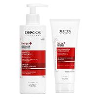 Vichy Dercos Kit – Shampoo Estimulante + Condicionador Energizante Antiqueda - 1