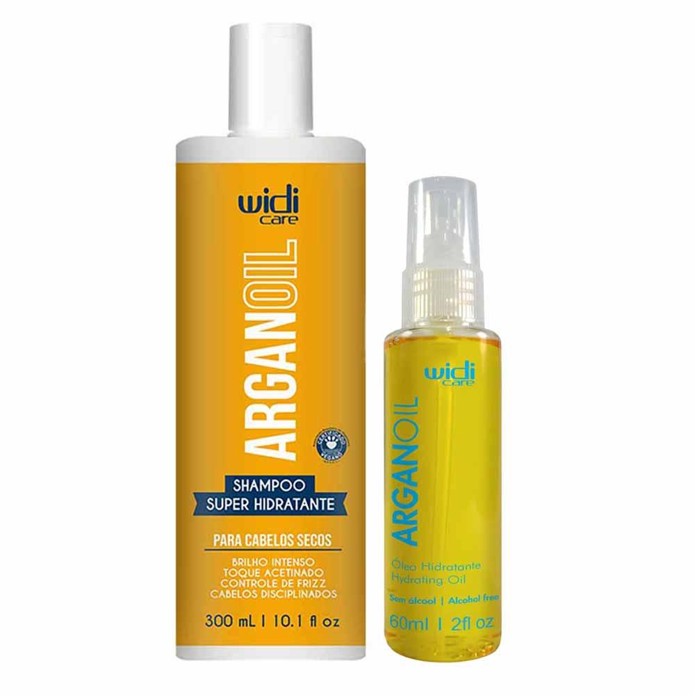 Widi Care Argan Oil Kit – Shampoo + Óleo - 1