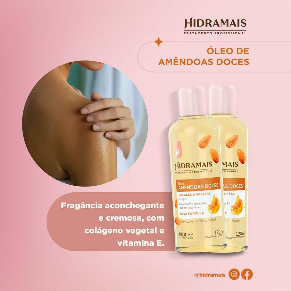 Óleo Corporal Hidramais - Amêndoas e Colágeno - 3