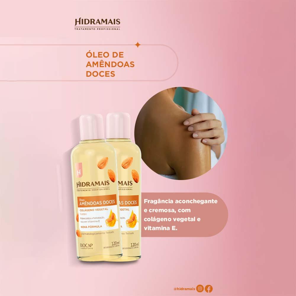 Óleo Corporal Hidramais - Amêndoas e Colágeno - 4
