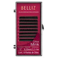 Cílios para Alongamento Belliz - Mink C 020 Mix - 1