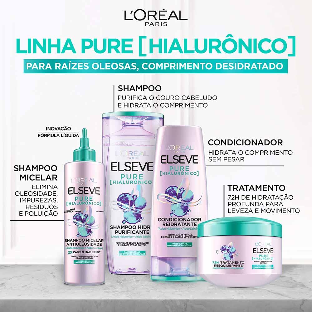 Shampoo L'Oréal Paris Elseve Pure Hialurônico - 6