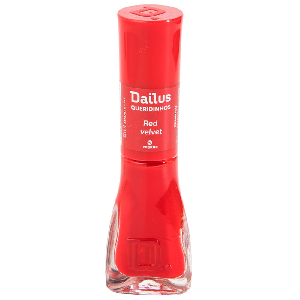 Esmalte Cremoso Tons Vermelho Dailus - 1