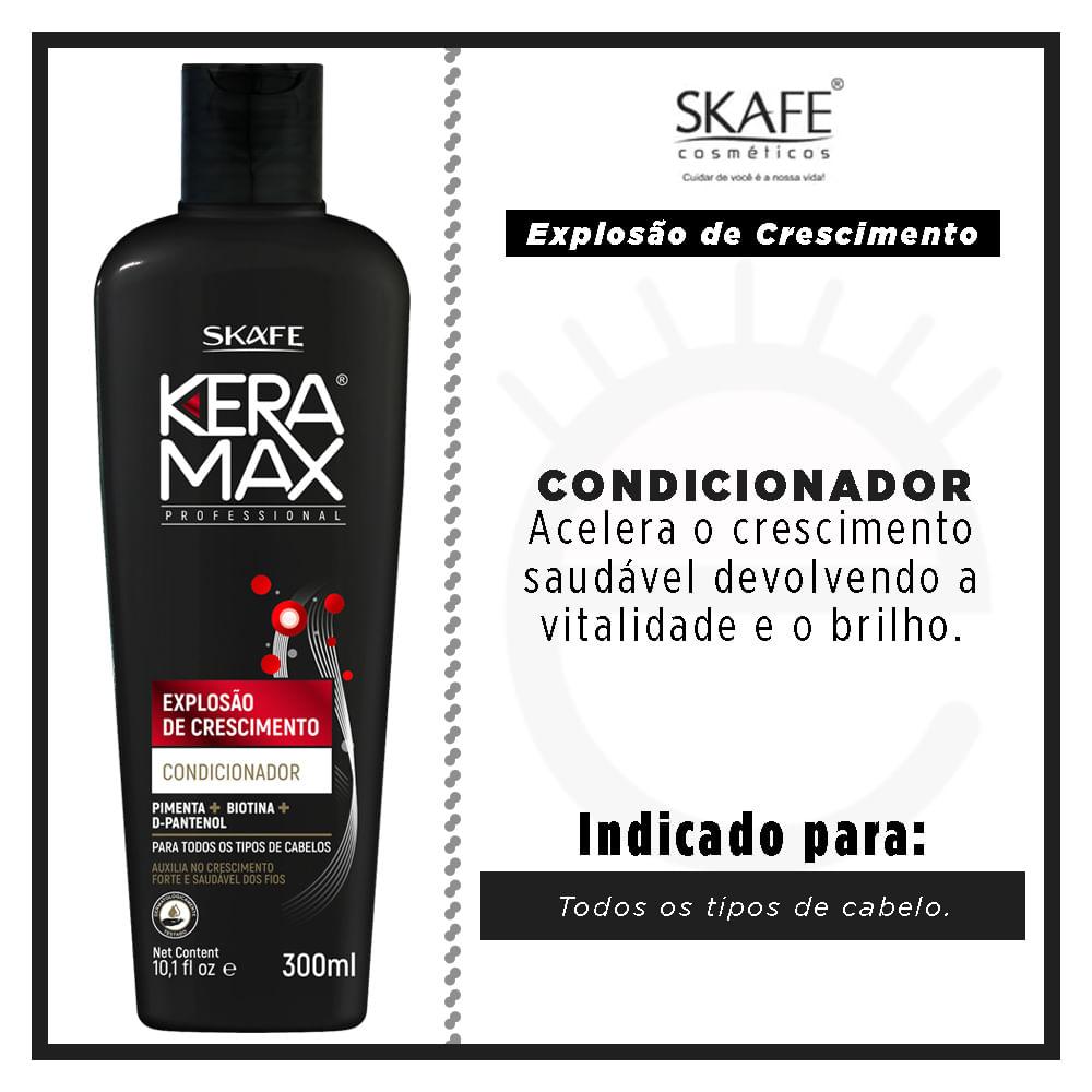 Condicionador Keramax Explosão de Crescimento Skafe - 2