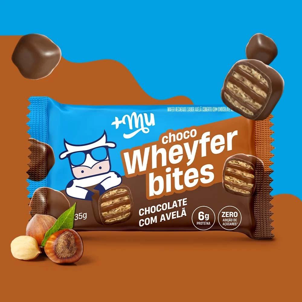 Chocowheyfer Bites +Mu – Chocolate com Avelã - 2