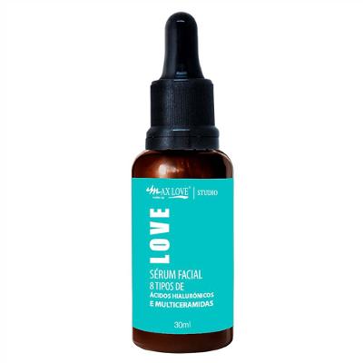 Sérum Facial Max Love 8 Tipos de Ácidos Hialurônicos