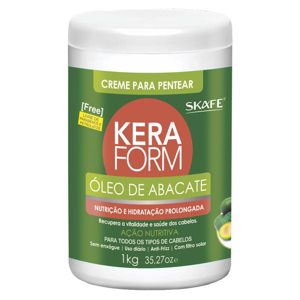 Skafe Keraform Óleo de Abacate - Creme de Pentear - 1