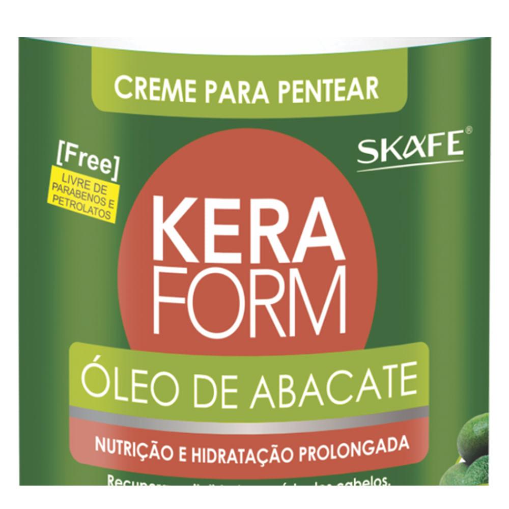 Skafe Keraform Óleo de Abacate - Creme de Pentear - 2