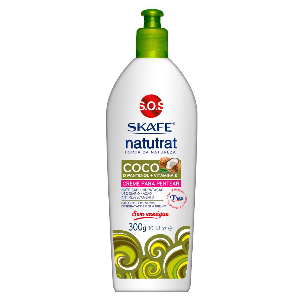 Skafe Natutrat SOS Força da Natureza - Creme para Pentear Coco - 1