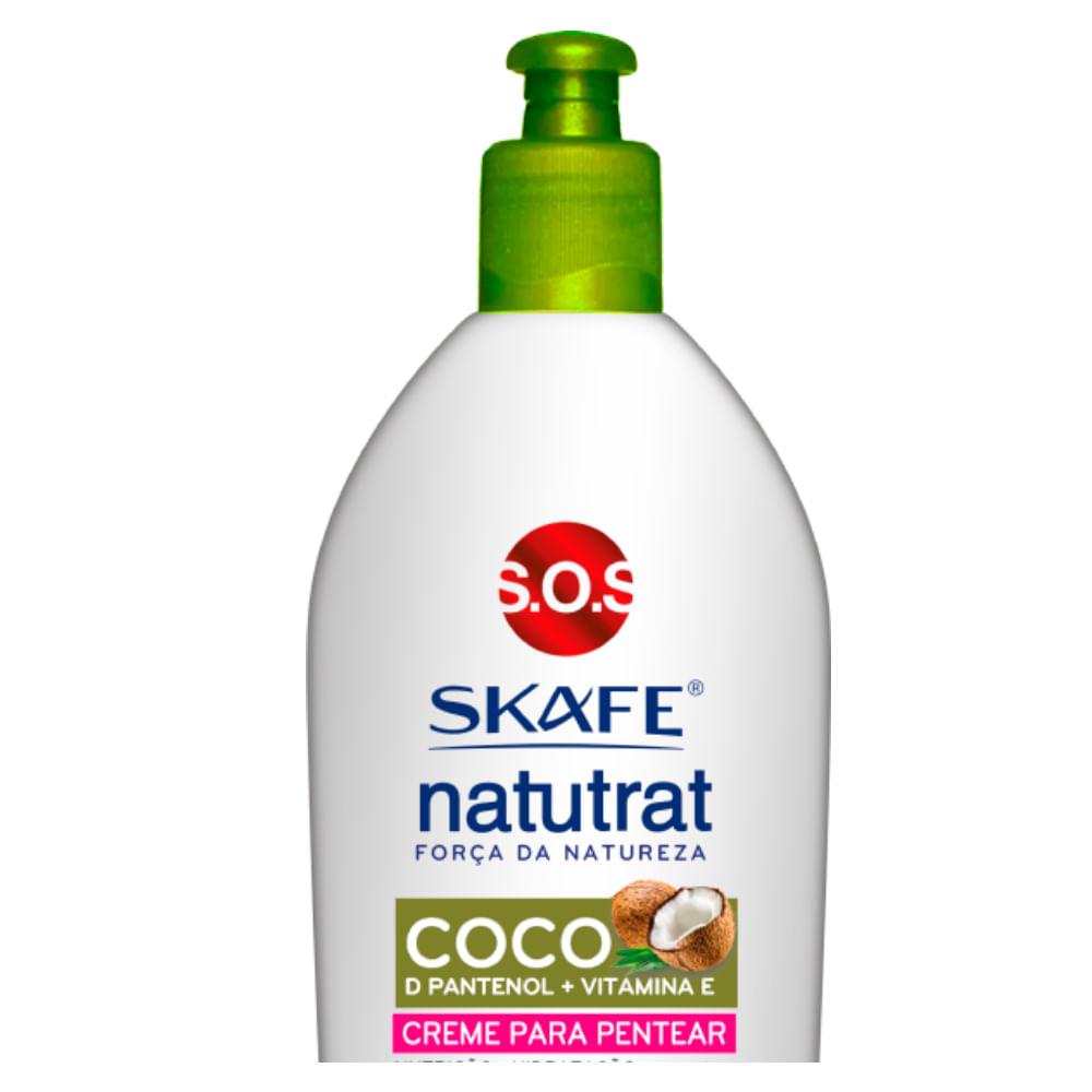 Skafe Natutrat SOS Força da Natureza - Creme para Pentear Coco - 2