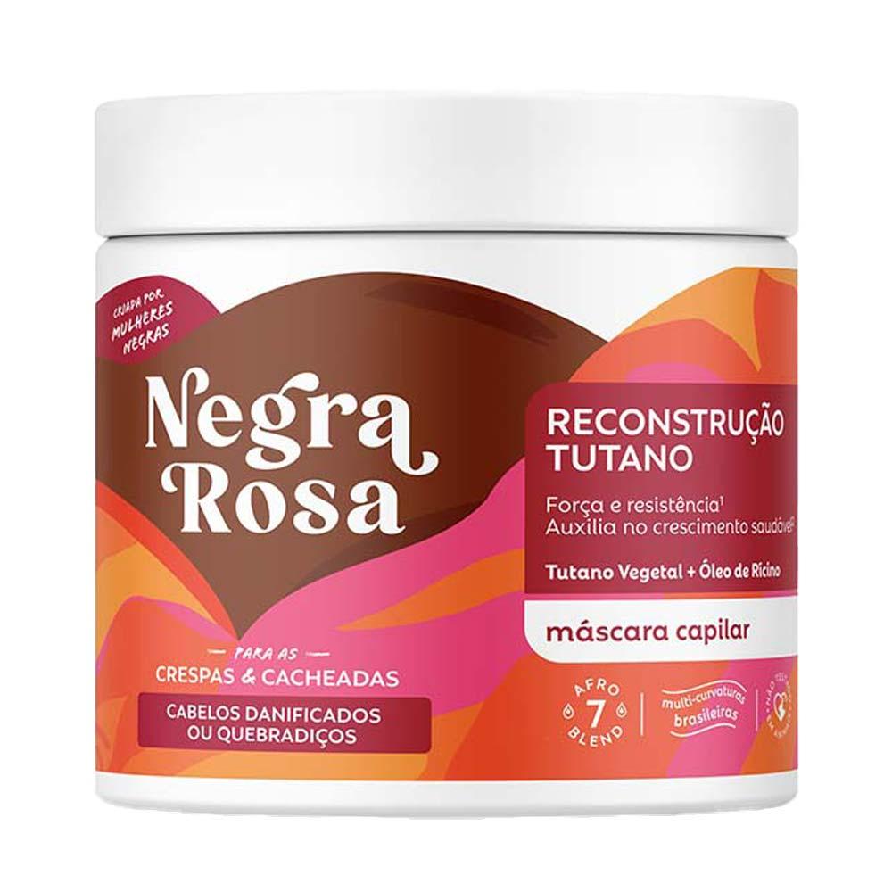 Negra Rosa Máscara de Reconstrução - 1