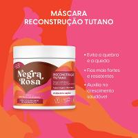 Negra Rosa Máscara de Reconstrução - 3