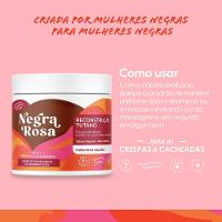 Negra Rosa Máscara de Reconstrução - 6