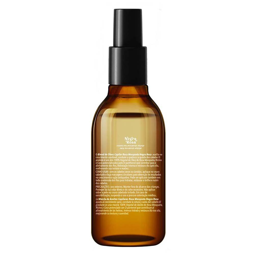 Blend de Óleos Capilar Negra Rosa - Rosa Mosqueta Antiquebra - 2